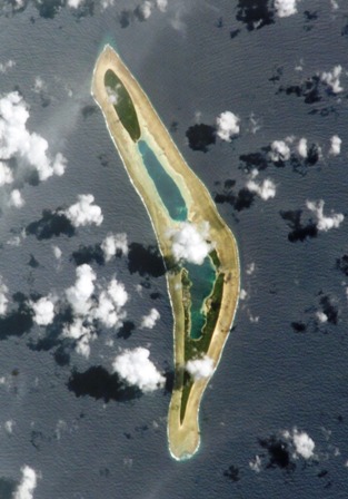 Nanumea - NASA photo